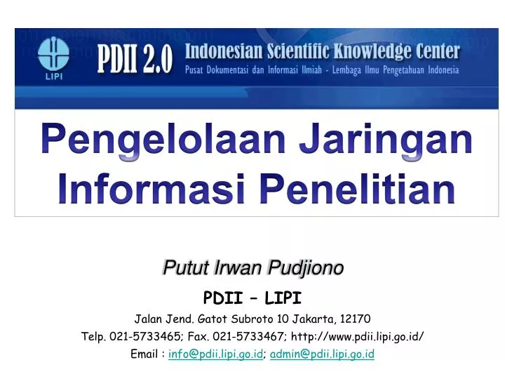 putut irwan pudjiono