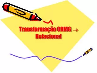 transforma o odmg relacional