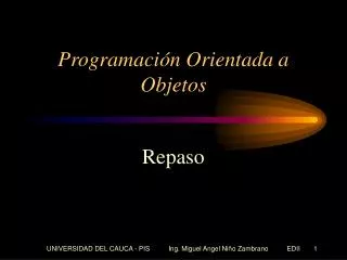 programaci n orientada a objetos