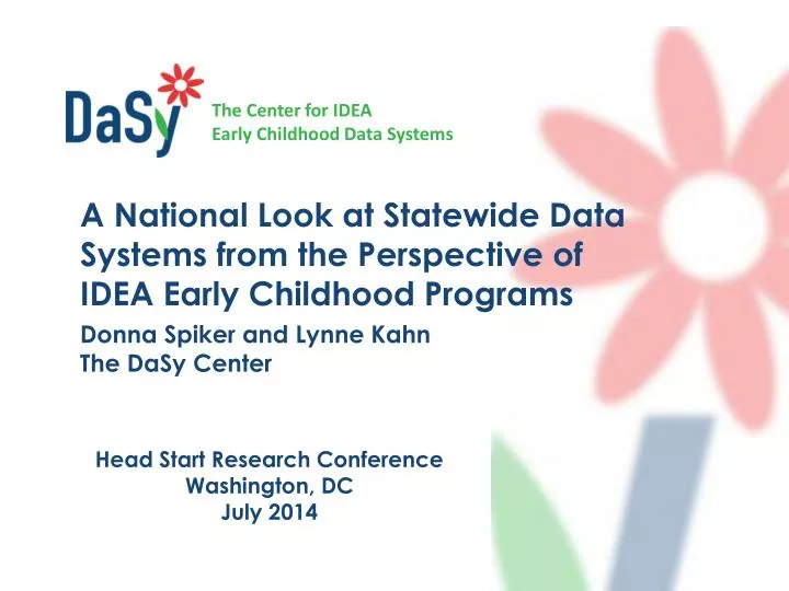 head start research conference washington dc july 2014