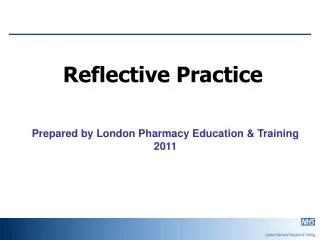 Prepared by London Pharmacy Education &amp; Training 2011