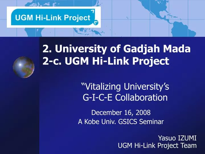 2 university of gadjah mada 2 c ugm hi link project