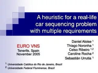 A heuristic for a real-life car sequencing problem with multiple requirements