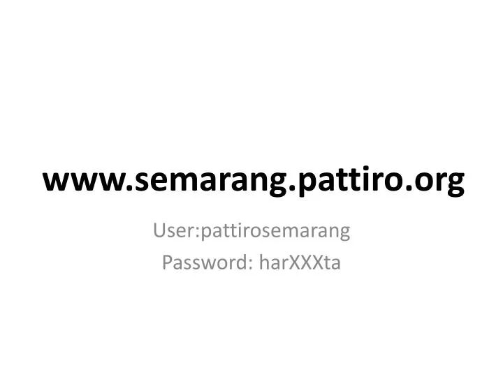 www semarang pattiro org
