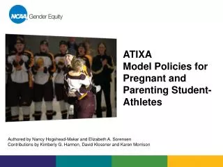 ATIXA Model Policies for Pregnant and Parenting Student-Athletes