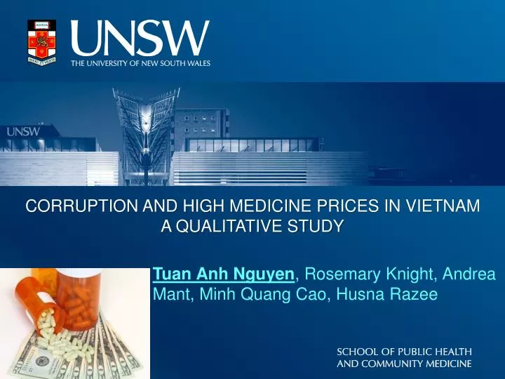 corruption and high medicine prices in vietnam a qualitative study