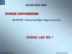 STAND TEST 3MeV - slide 1