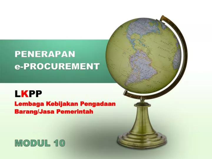 penerapan e procurement