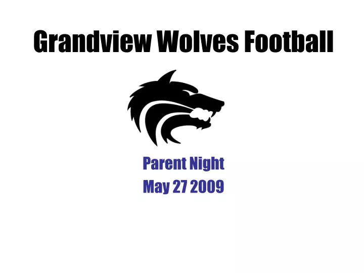 grandview wolves football