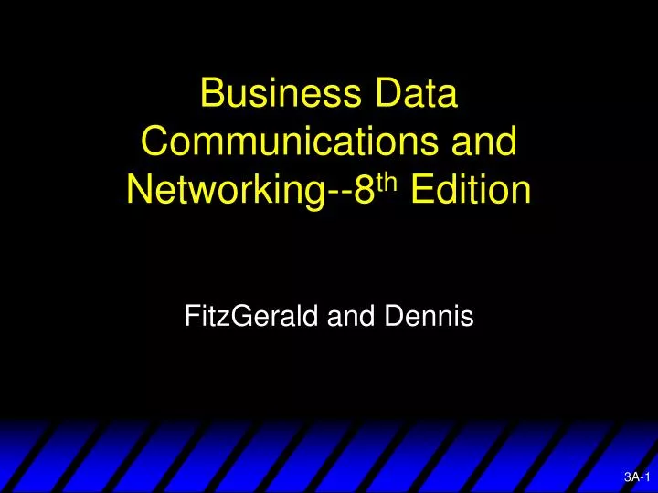 business data communications and networking 8 th edition