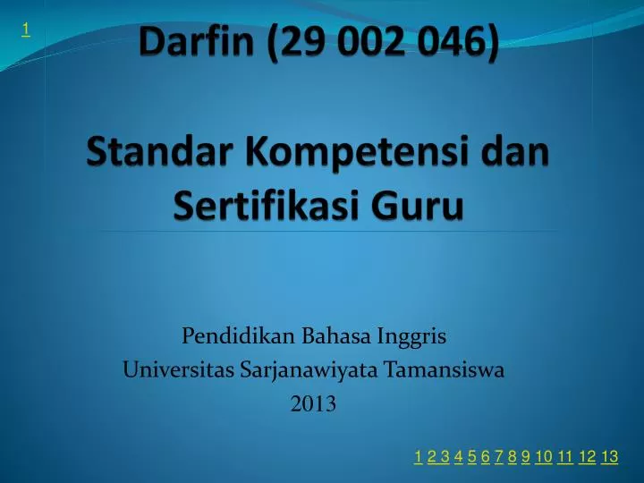 darfin 29 002 046 standar kompetensi dan sertifikasi guru