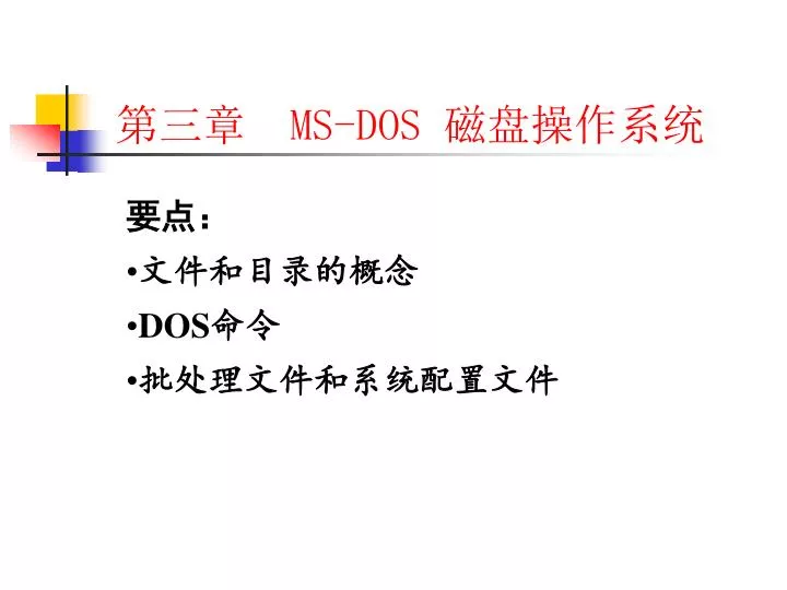 ms dos