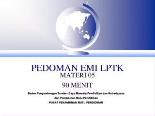 pedoman emi lptk