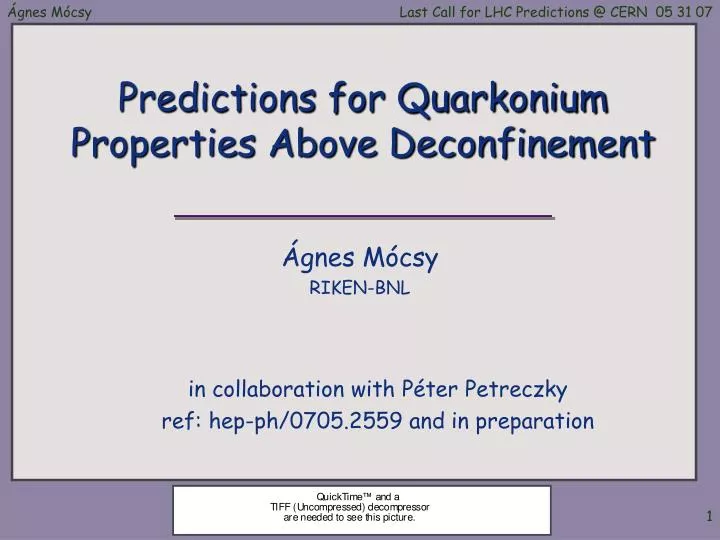 predictions for quarkonium properties above deconfinement