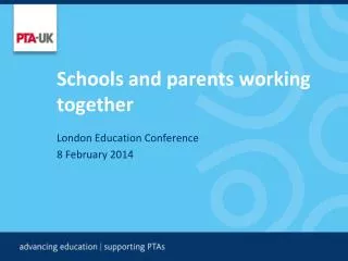 Schools and parents working together