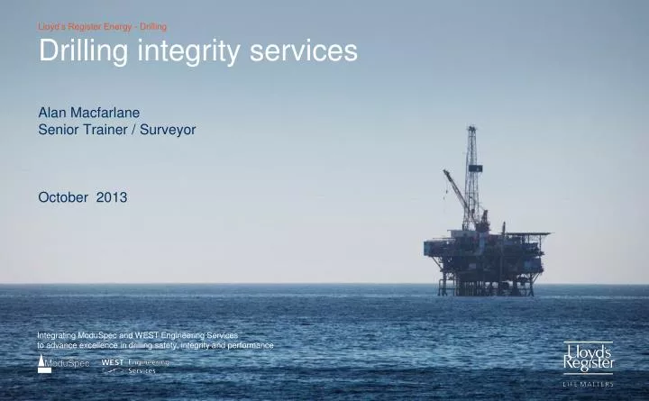 drilling integrity services