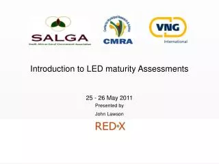 Introduction to LED maturity Assessments