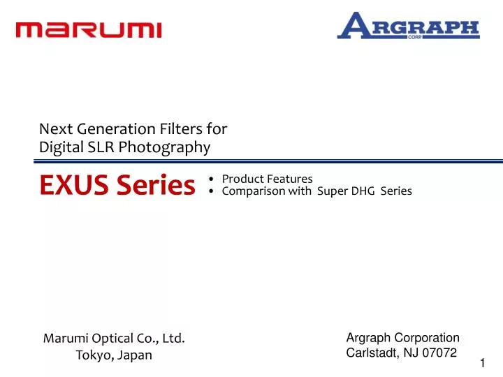 product features comparison with super dhg series