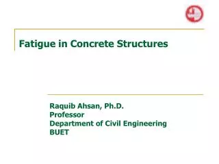 Fatigue in Concrete Structures