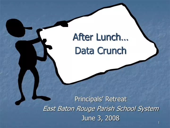 after lunch data crunch