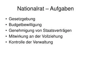 nationalrat aufgaben