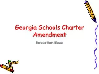 Georgia Schools Charter Amendment