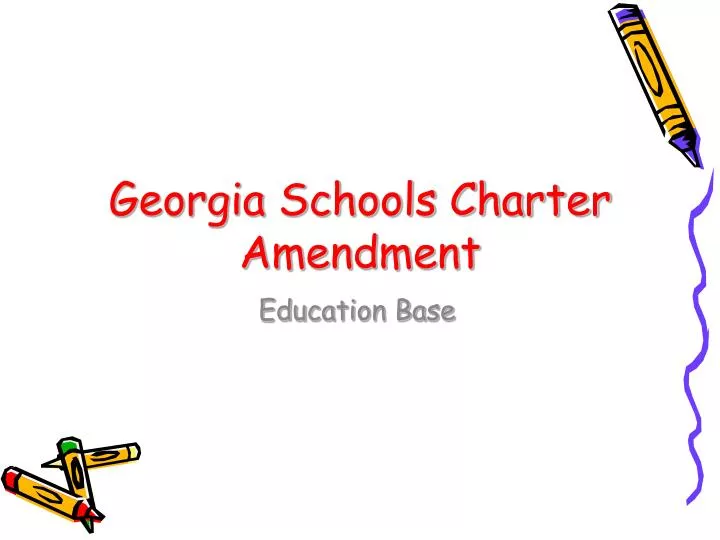 georgia schools charter amendment