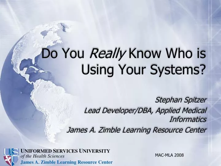 do you really know who is using your systems