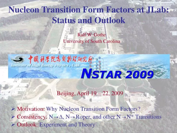 nucleon transition form factors at jlab status and outlook