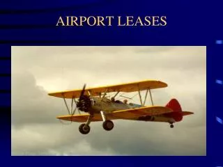 AIRPORT LEASES