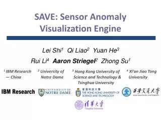 SAVE: Sensor Anomaly Visualization Engine