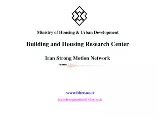 Ministry of Housing &amp; Urban Development Building and Housing Research Center