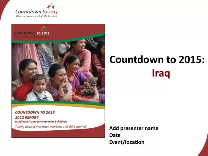 countdown to 2015 iraq