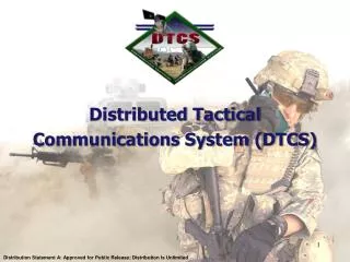 Distributed Tactical Communications System (DTCS)