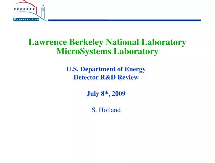 lawrence berkeley national laboratory microsystems laboratory