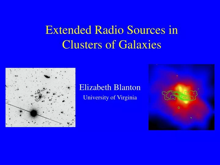 extended radio sources in clusters of galaxies