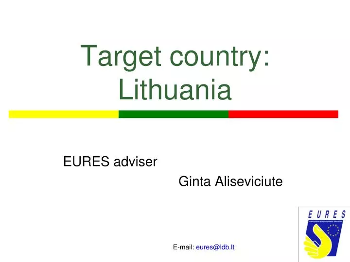 target country lithuania