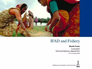 IFAD and Fishery