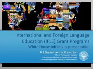International and Foreign Language Education Programs