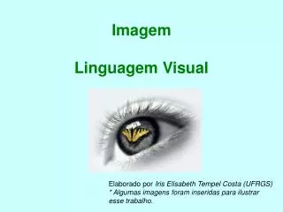 imagem linguagem visual