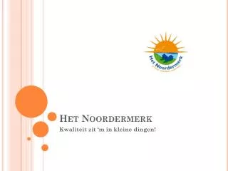 het noordermerk