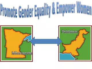 Promote Gender Equality &amp; Empower Women