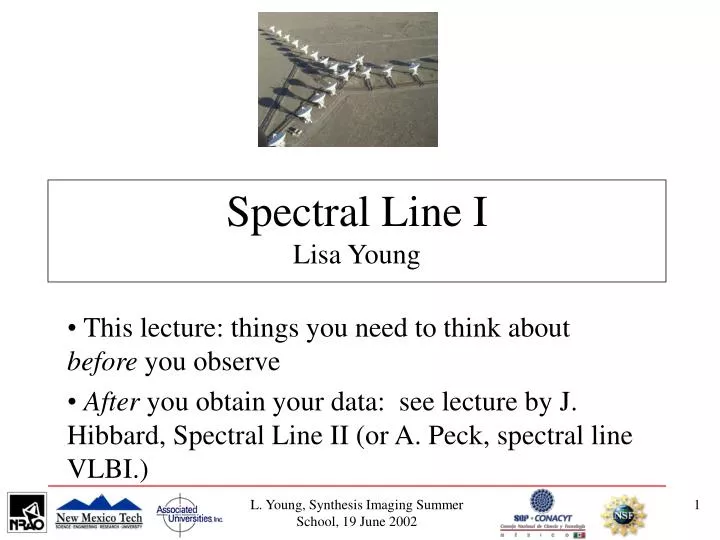 spectral line i lisa young