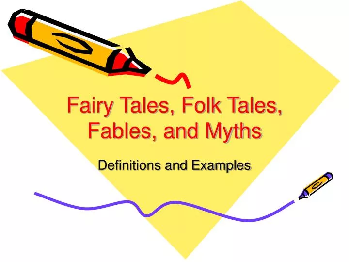 fairy tales folk tales fables and myths
