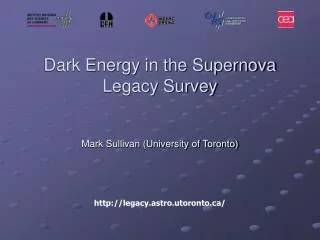 Dark Energy in the Supernova Legacy Survey