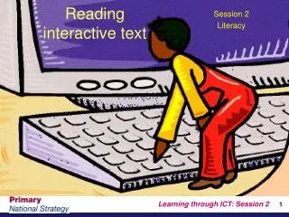 Reading interactive text
