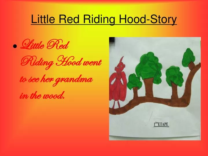 little red riding hood story