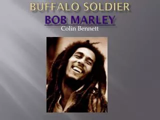 Buffalo Soldier Bob Marley
