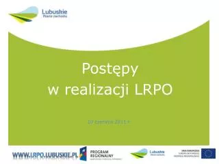 post py w realizacji lrpo