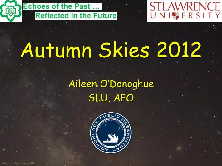 autumn skies 2012